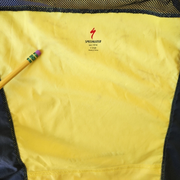Specialized Cycling Jacket Vest Windbreaker Removable Sleeves Extra Large - Picture 14 of 17